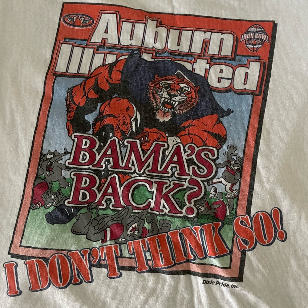 Vintage college football long sleeve T